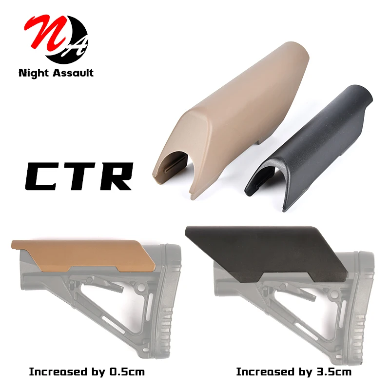 

WADSN Tactical CTR CHEEK RISER LOW For Use on Non AR/M4 Application Military Airsoft Cheek Riser MP05001 Hunting Accessories
