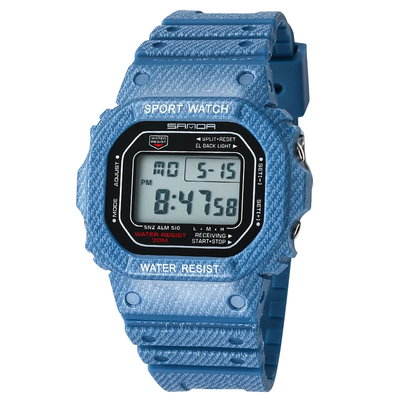 

Часы Gshock мужские, в ковбойском стиле, спортивные, аналоговые, цифровые