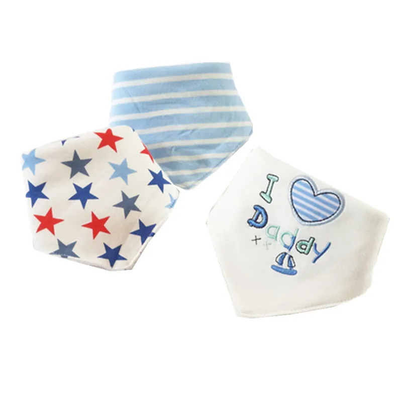 

Baby Saliva Towel Sale 3 Pcs/lot The New Hot High Quality Cartoon Patterns 100% Cotton Towel ATRK0130