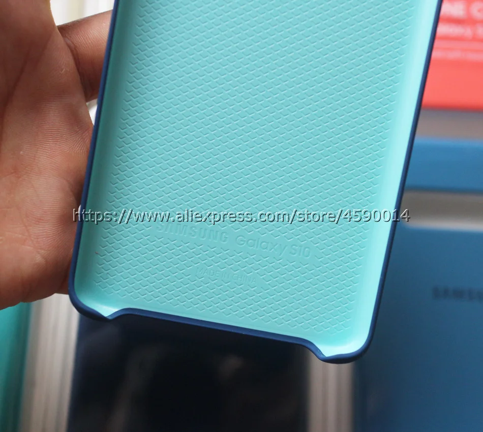 Официальный товар) Чехол samsung S10 S10 Plus S10e Galaxy Note 10 Plus силиконовый чехол