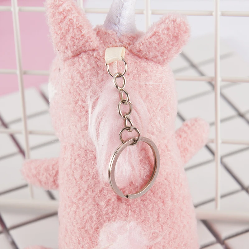 Мультяшные мягкие брелки коала единорог Акула обезьяна слон брелоки игрушки