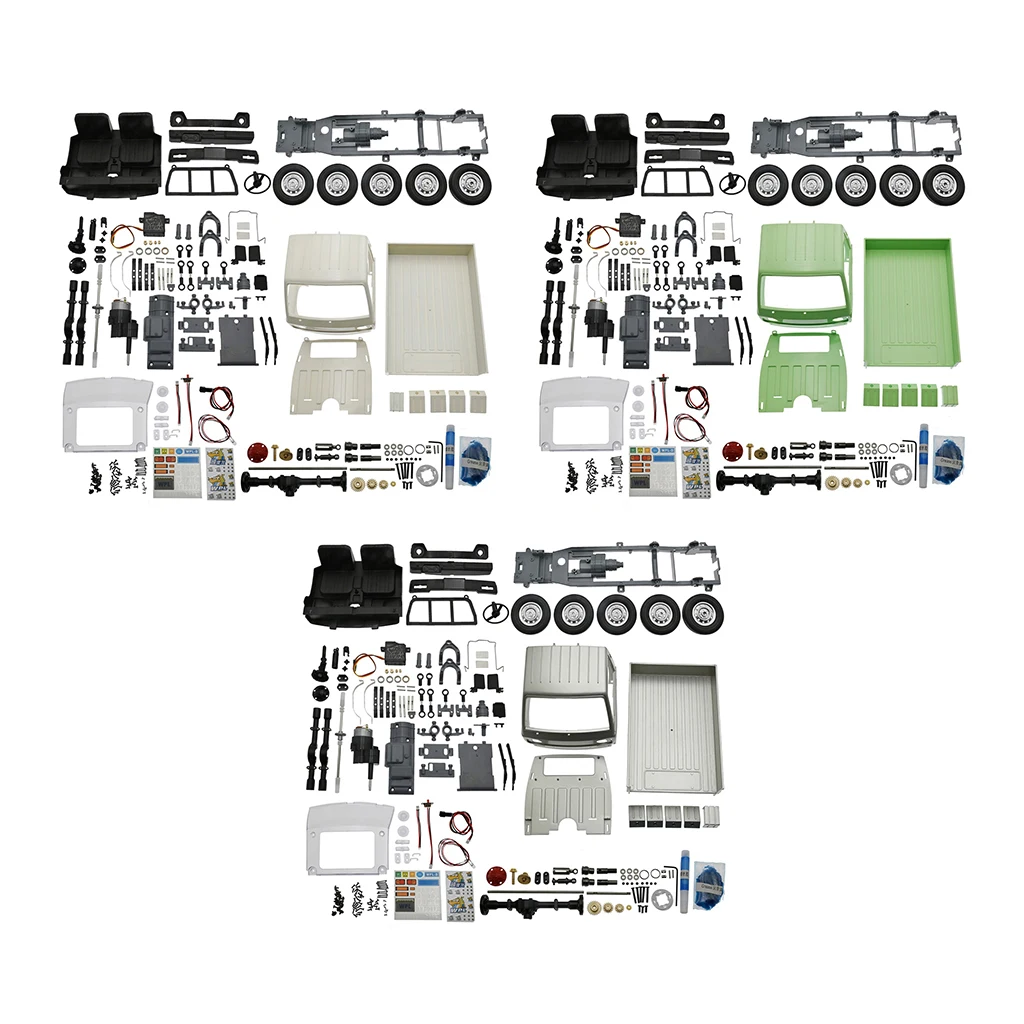 

WPL RC Truck Unassembled Kit 1:10 Scale Brushed 260 Motor Climbing Car LED Light Electric Hobby Toy for Boys Kids Adults