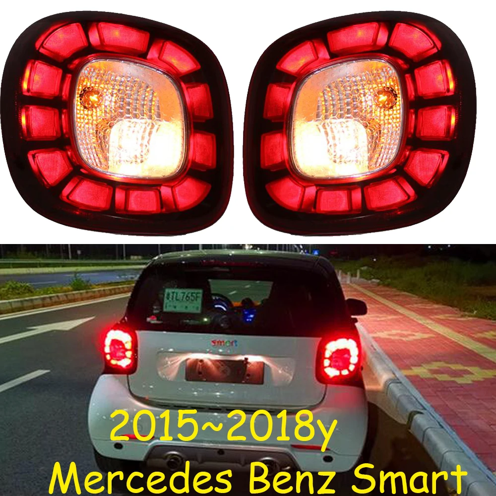 2015 ~ 2017y автомобиля bupmer головной светильник для Mercedes Benz Smart автомобильные