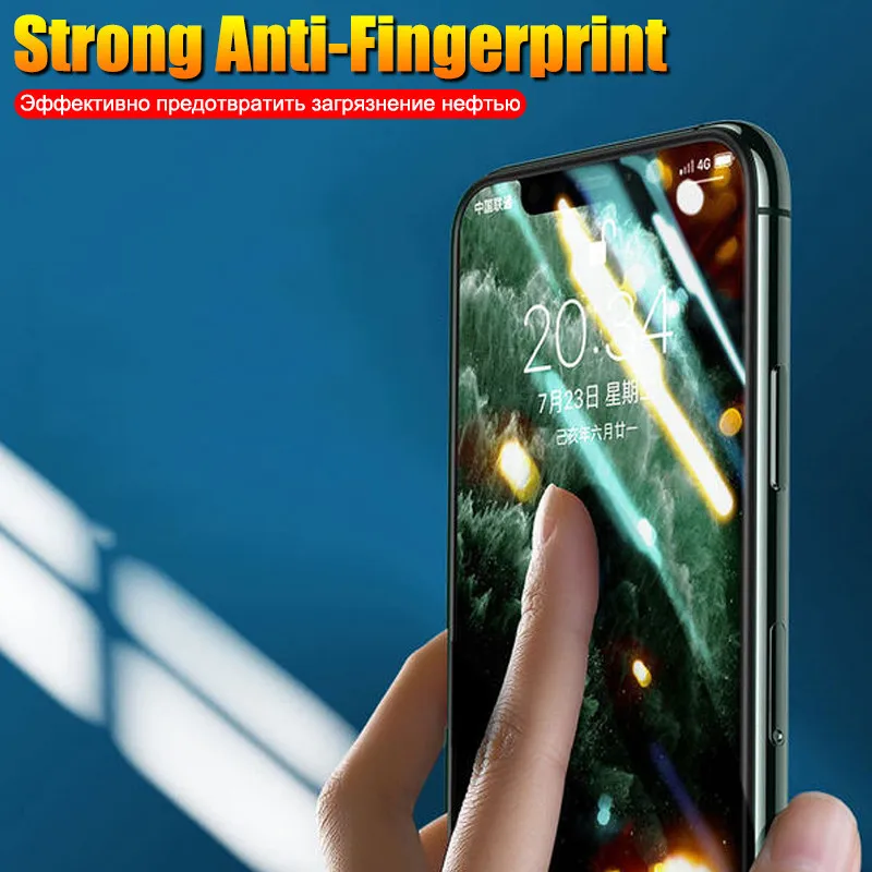2 шт полное покрытие Защитное стекло для IPhone 7 8 6 6s Plus закаленное 11 Pro X XR XS