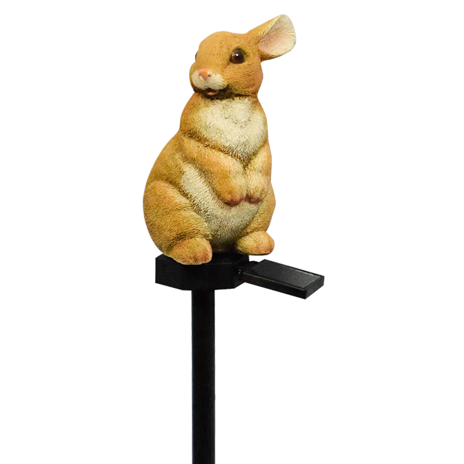 

New LED Solar Garden Lawn Lamps Easter Rabbit Shaped Solar Garden Lights Easter Bunny Outdoor Solar Lamp Easter Party Decor