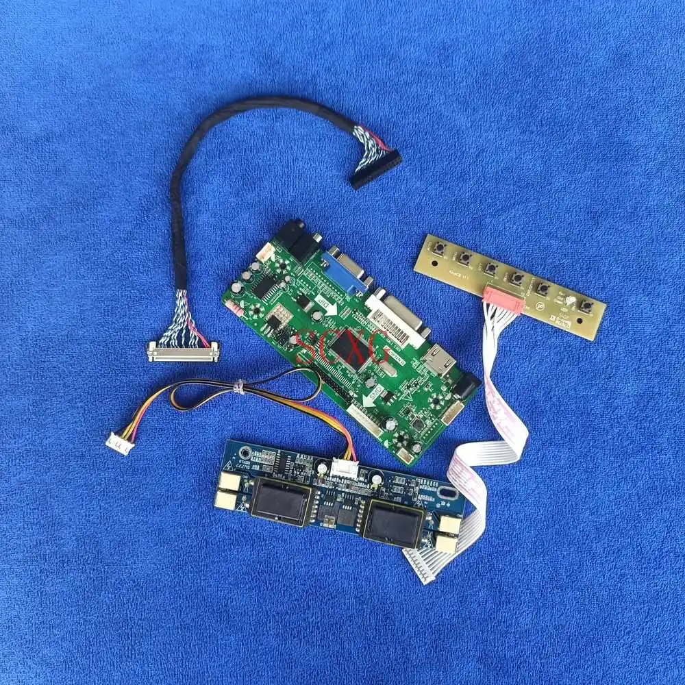 

VGA DVI HDMI-compatible LVDS 30-Pin 1920*1080 4CCFL Fit LTM230HP01/LTM230HT01/MT230DW01 LCD Screen DIY Kit M.NT68676 Drive Board