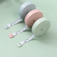 1pcs portable tape measure flexible telescopic tape measuring clothes children height waist circumference sewing tape measure