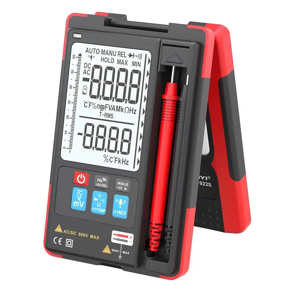 

ZOYI Digital Multimeter Voice Controlled Intelligent Convenient Handle Multi-function Ammeter Voltmeter Capacitor Tools