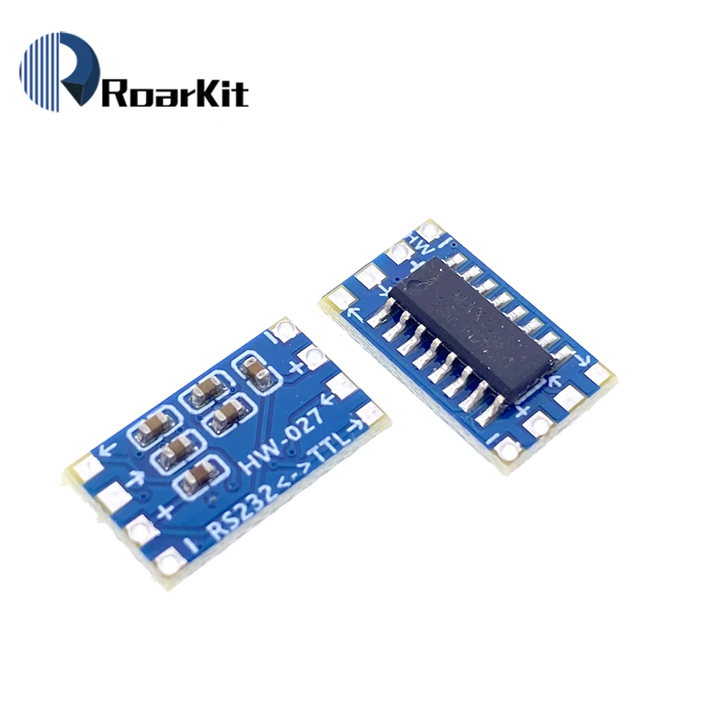 10 шт./лот мини MAX3232 RS232 к TTL последовательному порту оставляющий преобразователь