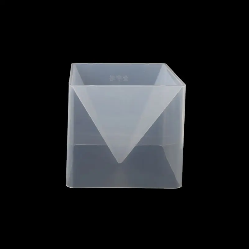 

Super Pyramid Silicone Mould Resin Craft Jewelry Crystal Mold With Plastic Frame
