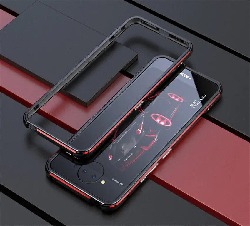 ДЛЯ Vivo NEX двойной дисплей металлический каркас двойной цвет алюминиевый бампер Защитная крышка для Vivo NEX 2 Nex2 чехол
