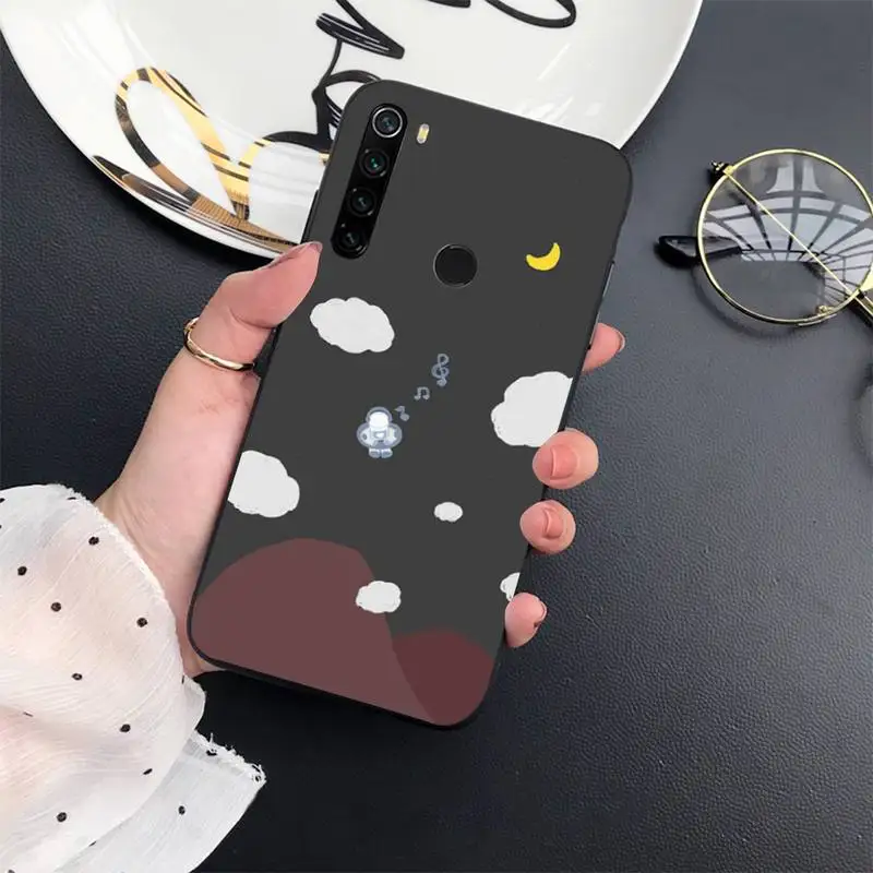 

Cartoon cute astronaut Phone Case For Xiaomi Redmi 7 8 9t a3Pro 9se k20 mi8 max3 lite 9 note 9s 10 pro