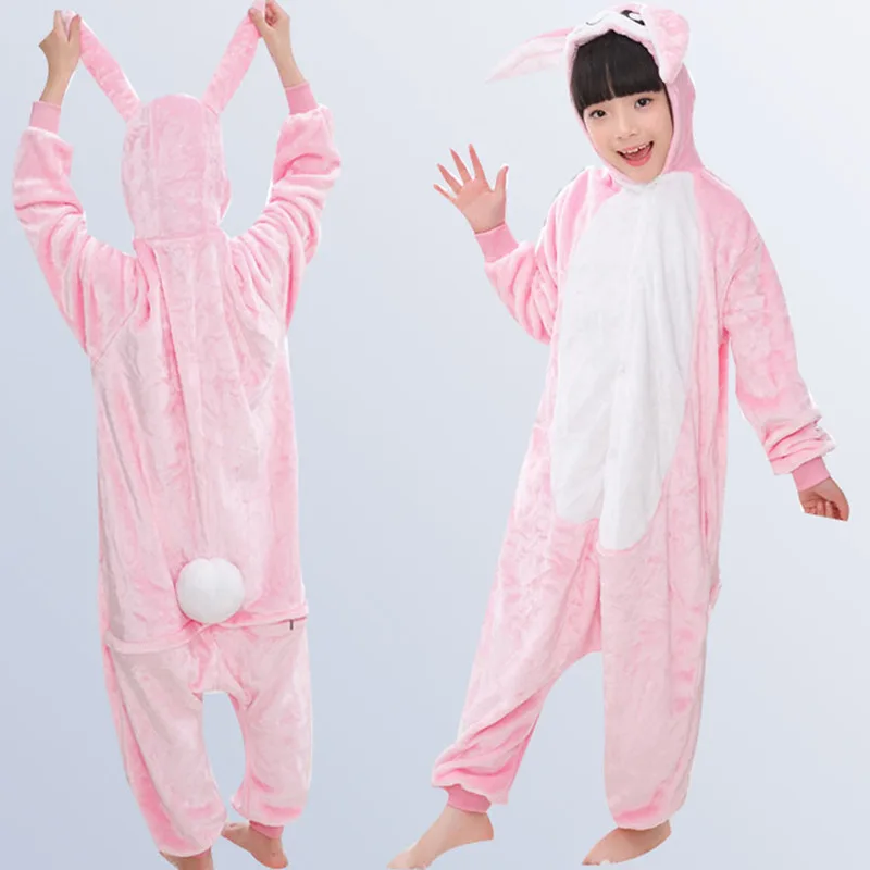 Пижамы для мальчиков и девочек пижамы с животными фланелевая милая детская