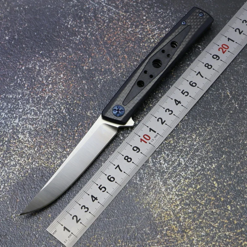 Складной нож SW01 flipper тактический карманный клинок из углеродного волокна с