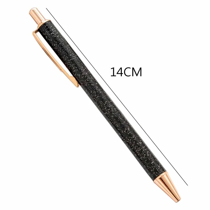 1 шт. Высокое качество блестящие роллер шариковая ручка Роскошные милые