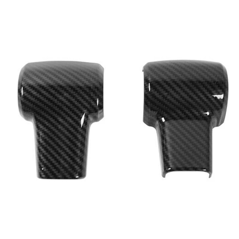 

Carbon Fiber Gear Shift Shifter Knob Cover Trim Decor for Jeep Wrangler 2007-2010