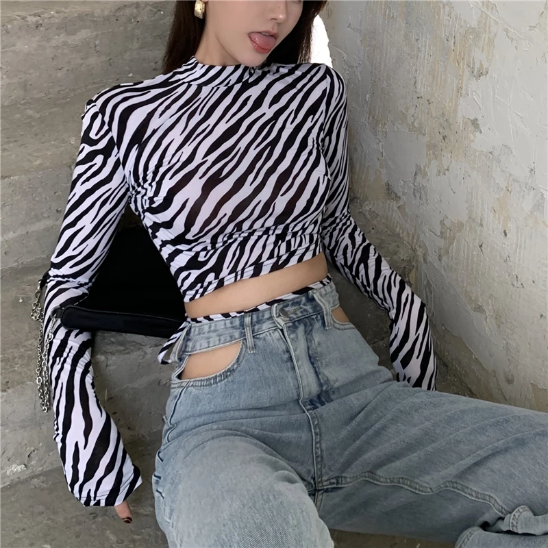 Летние Новые футболки в стиле хип-хоп Харадзюку облегающая женская одежда