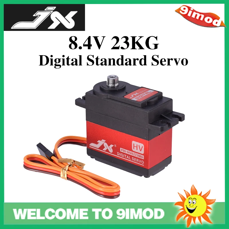 Детали для самолета Servo Pdi Jx Metal 8 4 v 23kg 0 16 Sec Gear Year Digital Standard автомобиля робота