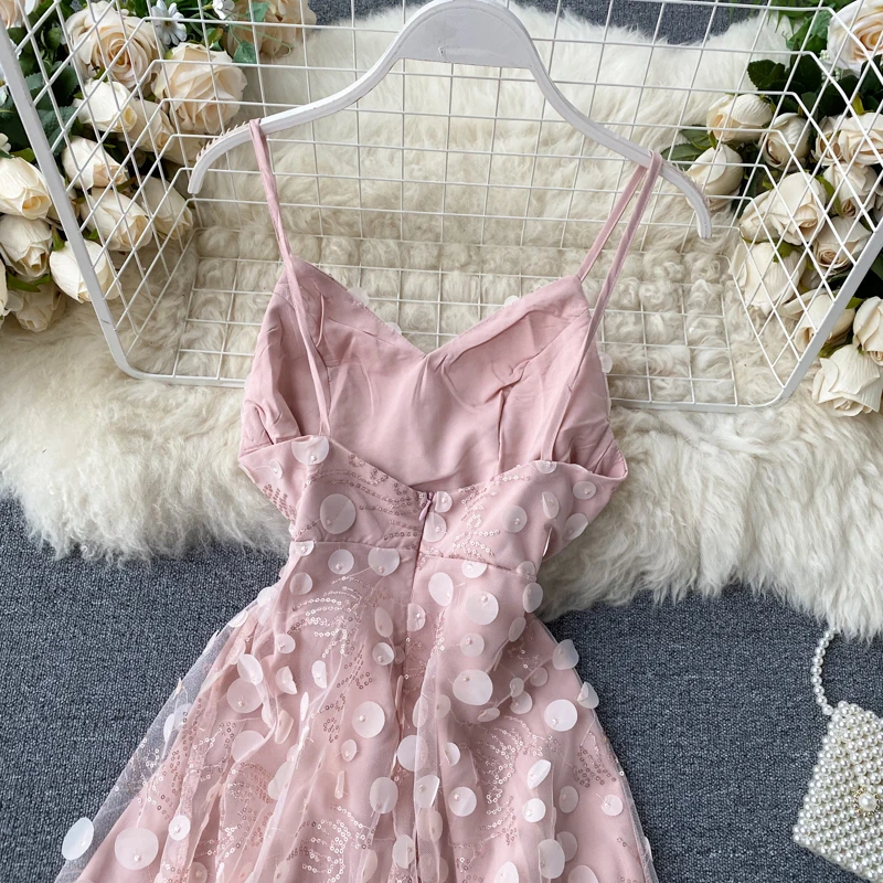 2021 летнее модное женское платье феи марли спагетти ремень дамы с низким вырезом