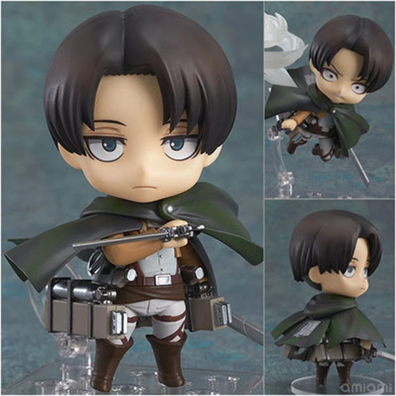 Фигурка Levi фигурка Акермана аниме атака на Титанов в японском стиле модель ПВХ