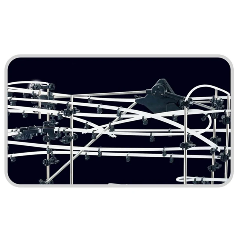 Игрушечные американские горки Космический рельсовый Уровень 9 деформационный