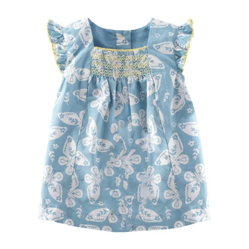 Little maven/Новинка 2020 г. летняя одежда для маленьких девочек Брендовое платье
