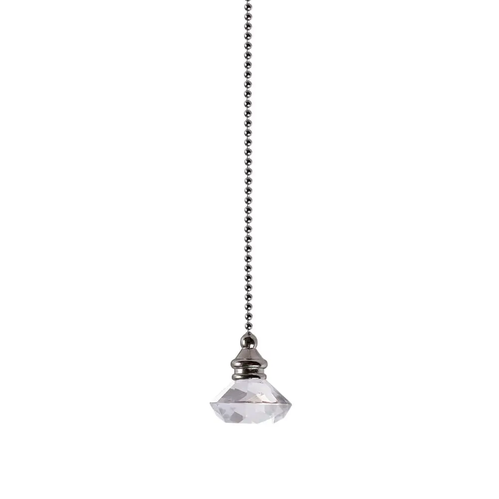 Прозрачный модный хрустальный светильник шнур с вытяжной ручкой для потолочного