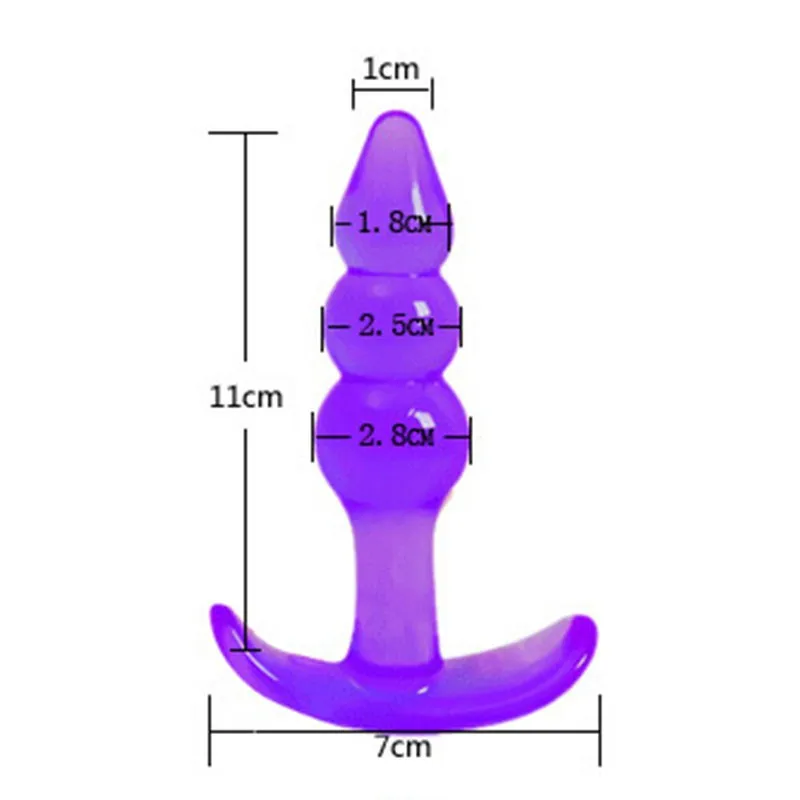 Силиконовые мини мягкие желеобразные пальчиковые анальные игрушки Анальная