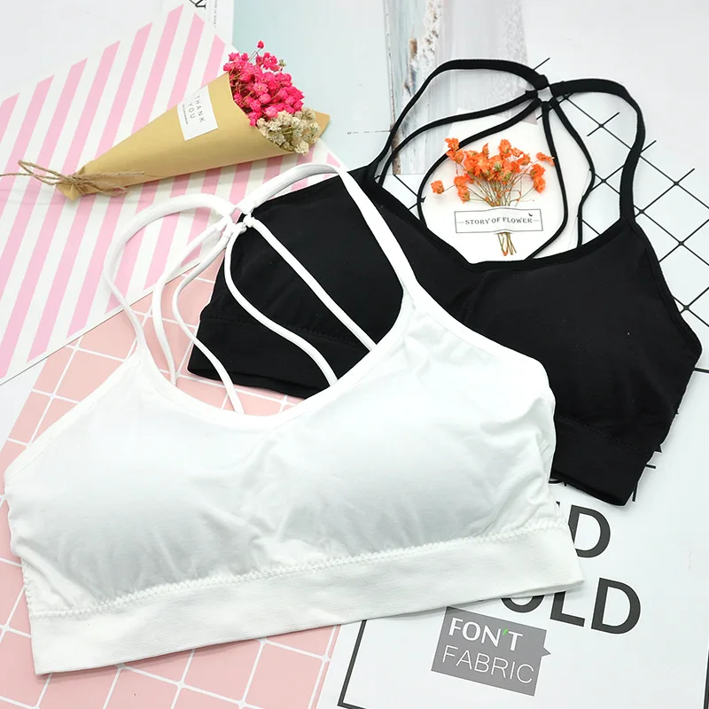 

Хлопковый бюстгальтер для девочек-подростков, нижнее белье для подростков, мягкие бюстгальтеры для подростков