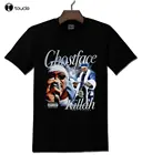 Черная футболка Ghostface Killah в стиле хип-хоп, рэп, S-3Xl