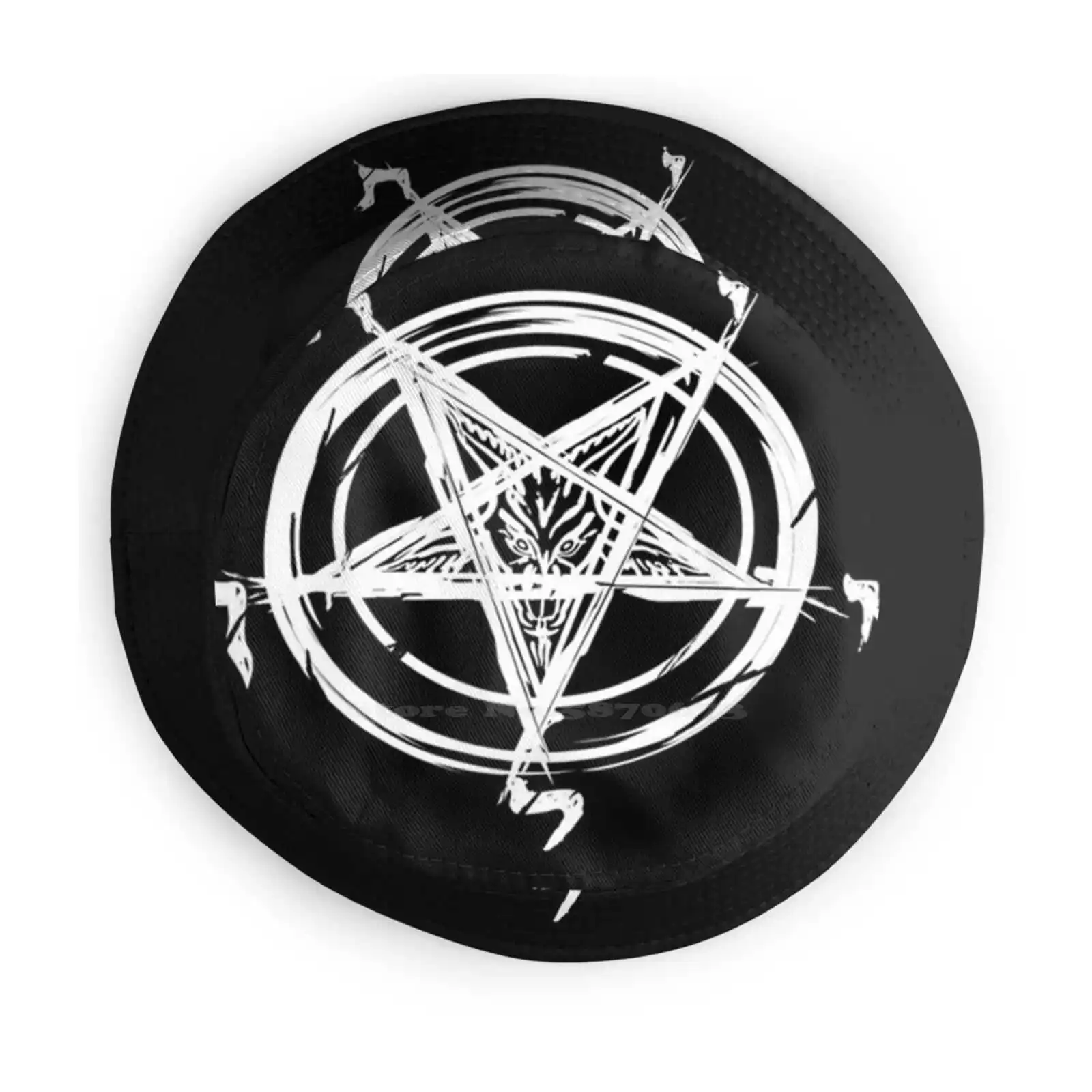 Сатановая пентаграмма унисекс летняя модель сатана дьявол Baphomet демон Kolsab Lucifer |