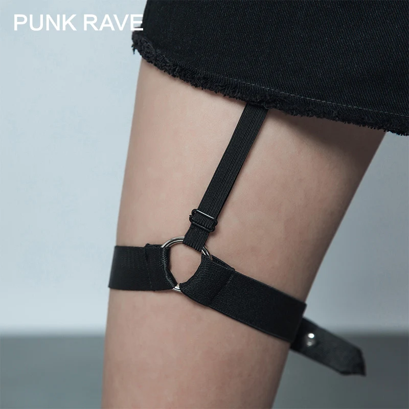 Женский облегающий чехол с цепочкой и шнуровкой в стиле панк двойными штанинами |