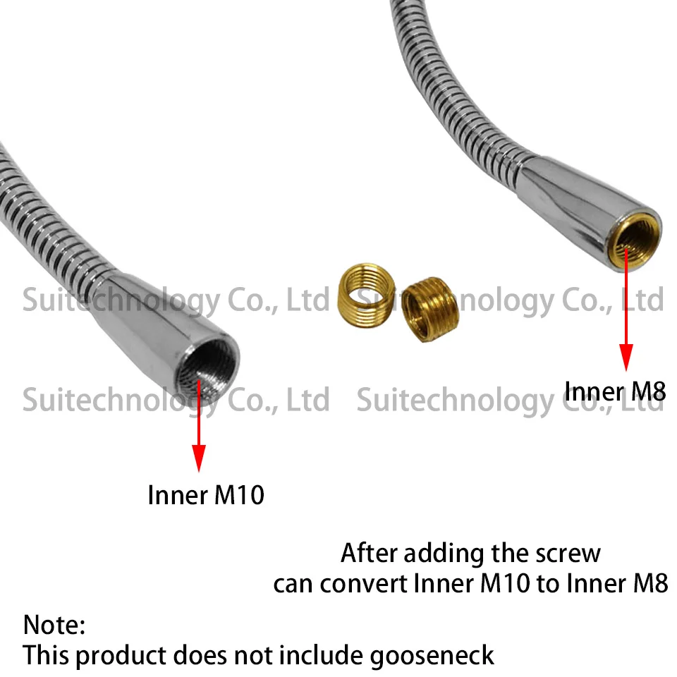5 шт. M12* 1/M10*1 внешние зубы M8* 1/M6*1 внутренние зубы медь внутренние и внешние скобы адаптер Винт аксессуары для освещения