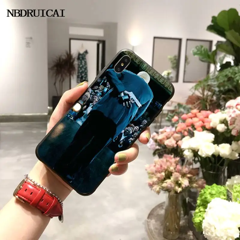 Мягкий резиновый Чехол PENGHUWAN для iPhone 11 pro XS MAX 8 7 6 6S Plus X 5S SE XR|Бамперы| |
