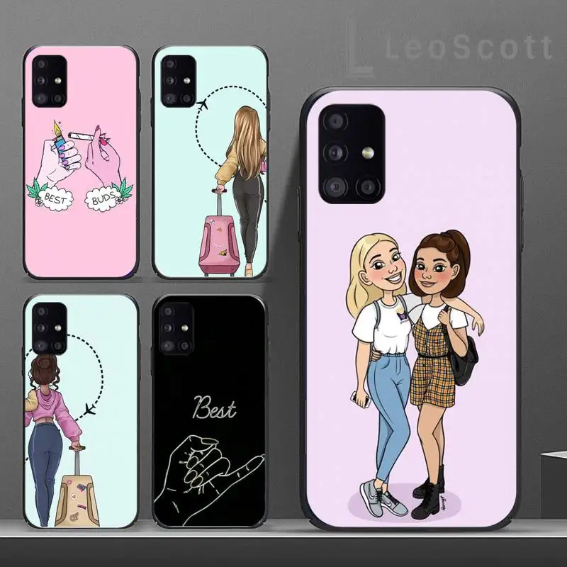 

Best Friend Phone Case For Samsung A32 A51 A52 A71 A50 A12 A22 A41 A42 A21S S10 S20 S21 Plus Fe Ultra