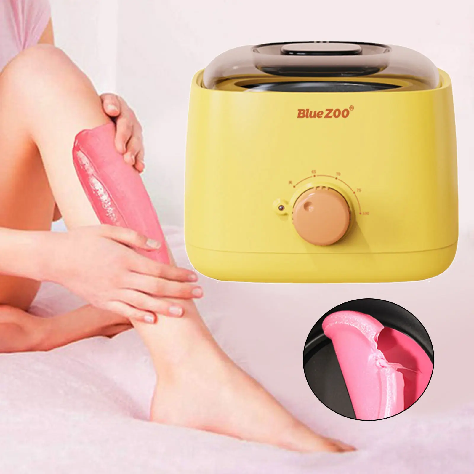 

Electric Wax Heater Detachable 110 V Waxing Kit Depilation Dipping Pot for Hair Removal