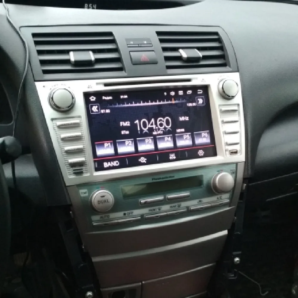 2 DIN Android 10 8 + 128G для Toyota Camry 40 50 2007 - 2011 Автомагнитола автомобильный DVD-плеер