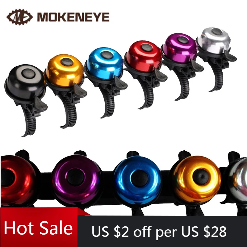 

1 Pc Sport Bike Mountain Road Cycling Mini Bell Ring Metal Horn Safety Warning Alarm Bicycle Outdoor Protective Cycle Thumb Bell