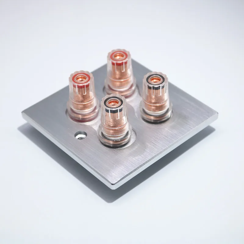 Аудиотерминал XSSH панель 5 1 система 86 банановый настенный штекер hifi кабель для