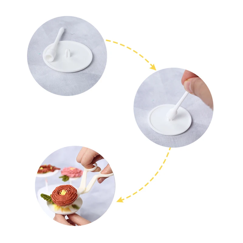 2 шт./компл. безопасные для ногтей Ножницы кондитерских изделий в форме цветов