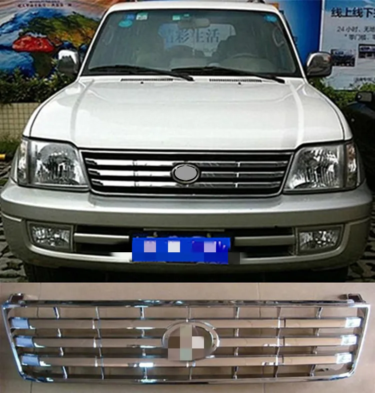 Передний бампер RQXR решетка радиатора для Toyota land cruiser LC90 2400 2700 3400