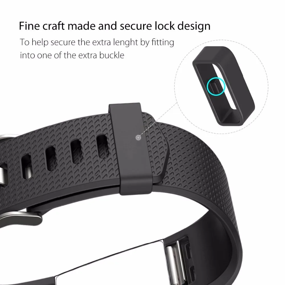 Силиконовые сменные полосы для браслета Fitbit Charge 2 Аксессуары наручных браслетов