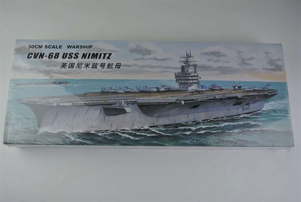 30 см военный корабль CVN 68 USS NIMITZ авианосец Пластик сборка модель игрушечная