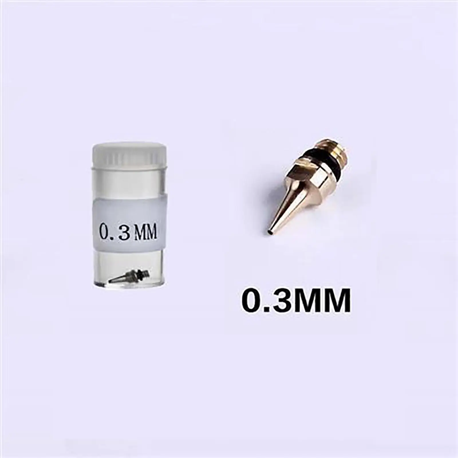 

10x Professional Airbrush Nozzle Kits Mini Wrench Airbrush Spare Parts Airbrush Nozzle Caps Replacement Parts