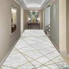 3D ковер для домашнего декора, кухонный коврик с геометрическим принтом для гостиной, длинный ковер для прихожей, коридора, спальни, прихожей