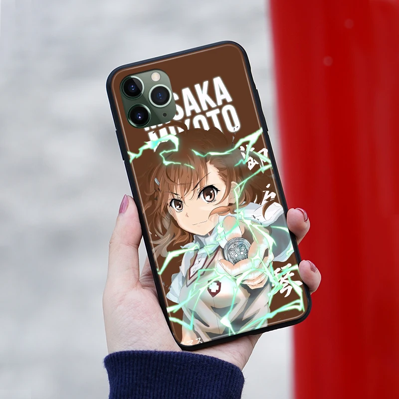 Чехол для телефона Mikoto Misaka Toaru Kagaku аниме чехол iPhone SE 6s 7 8 Plus X XR XS 11 Pro Max | Мобильные