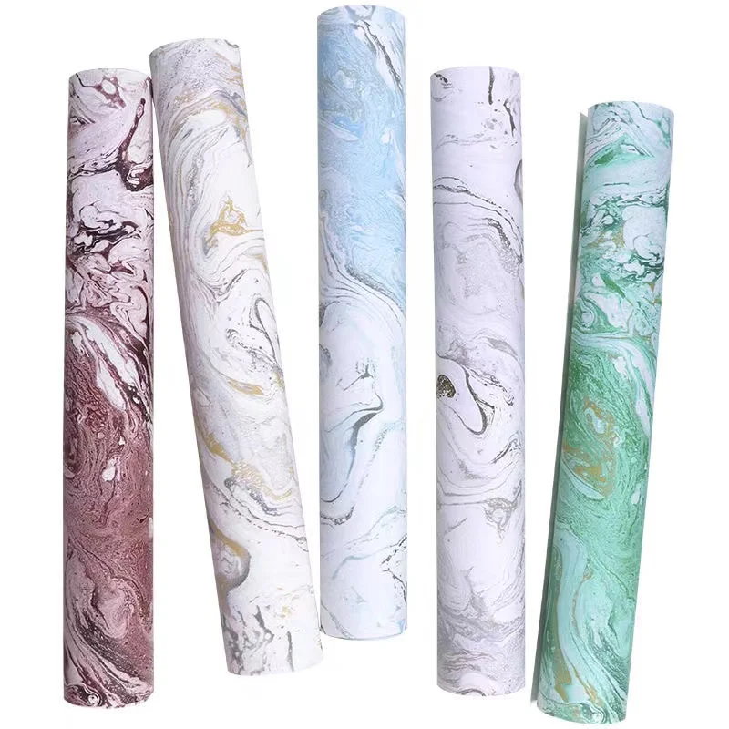 

Nordic Abstract Luxury Marble Pattern Wallpaper Golden Green Wallpaper Art Mural Living Room Bedroom Sofa Background