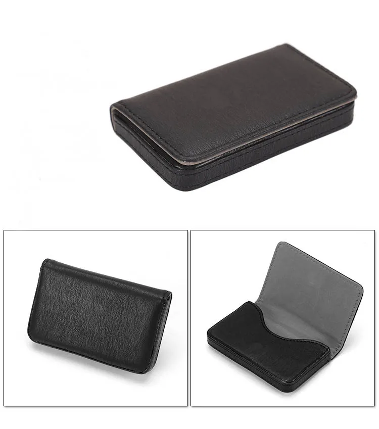 Itapkris Мужской PU кожаный ID держатель для кредитных карт Модный женский RFID Кошелек защитный держатель для банковской карты органайзер для путешествия черный