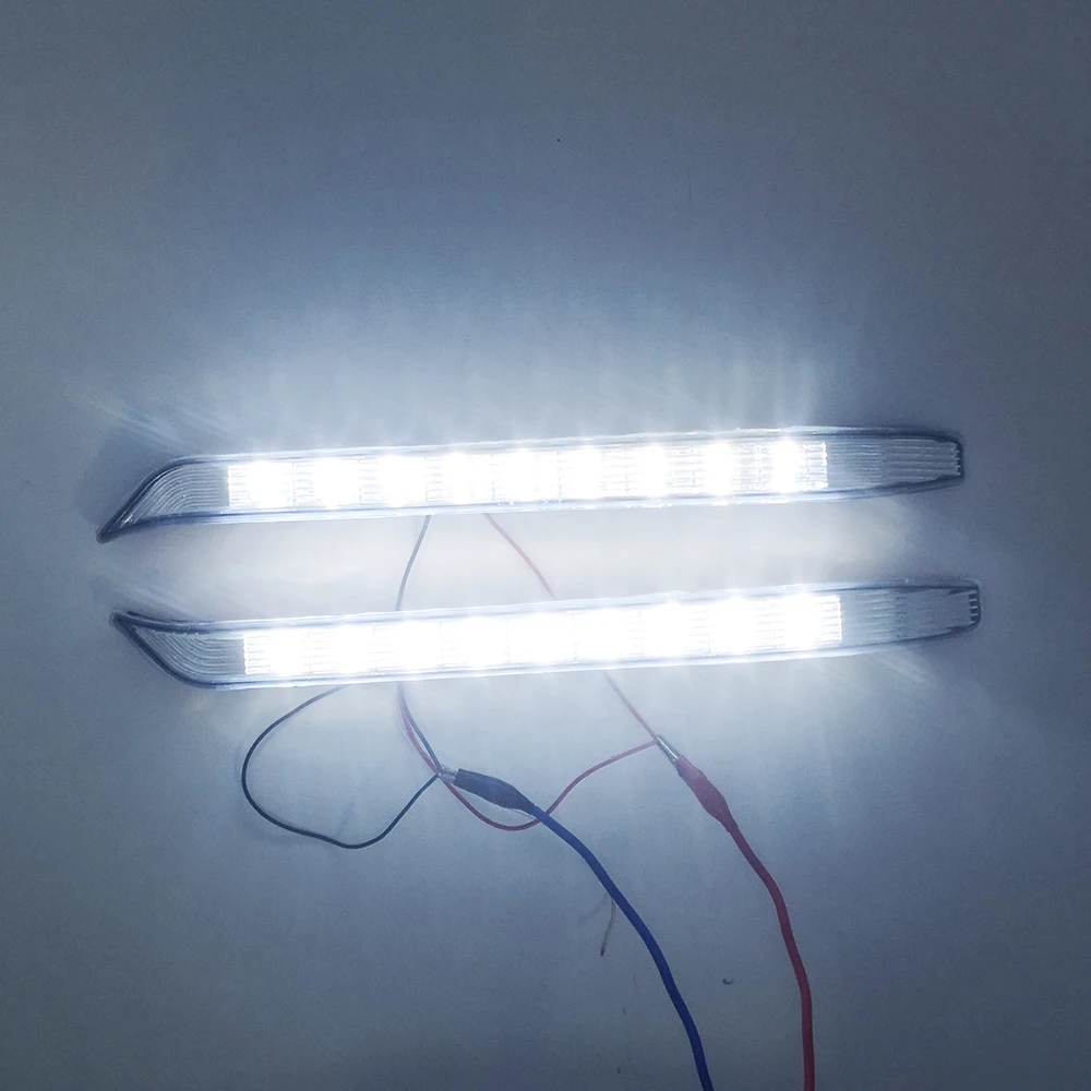 Car Styling 2Pcs/Set LED Daytime Running Lights DRL For KIA K3 2012 2013 2014 2015 With Turning Signal Free Shippin | Автомобили и