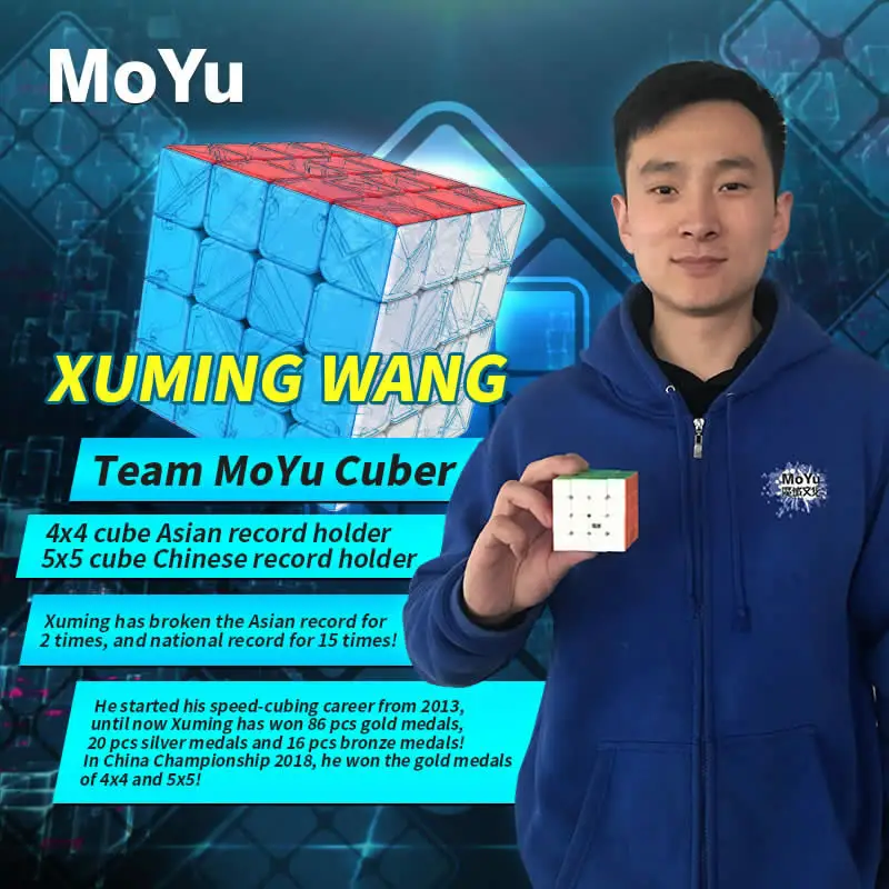 Оригинальный высококачественный магический куб MoYu MeiLong 4 4x4x4 скоростной пазл MeiLong4